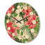 Horloge murale feuilles et fleurs I-63892039