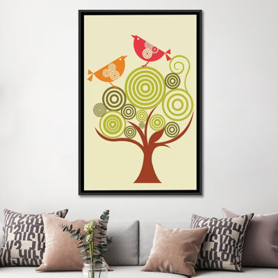 « the funky tree », reproduction d’art sur toile tendue