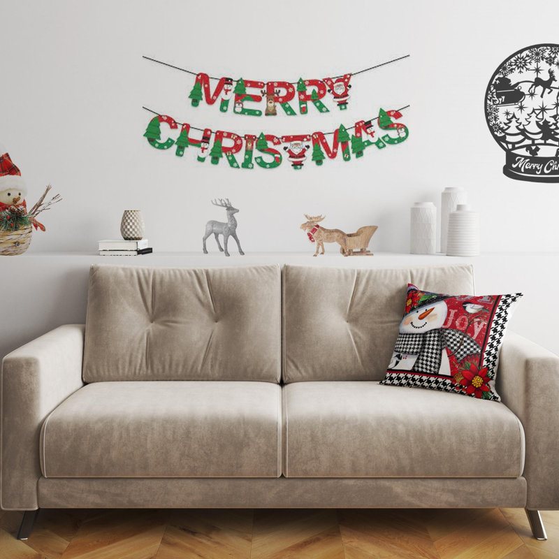 Coussin lavable de qualité supérieure, 17,0 x 17,0 pouces, 50% coton / 50% polyester, rembourrage en silicone, fermeture à glissière dissimulée | Doux, confortable et repassable | Parfait pour la décoration intérieure, le salon et la chambre à cou