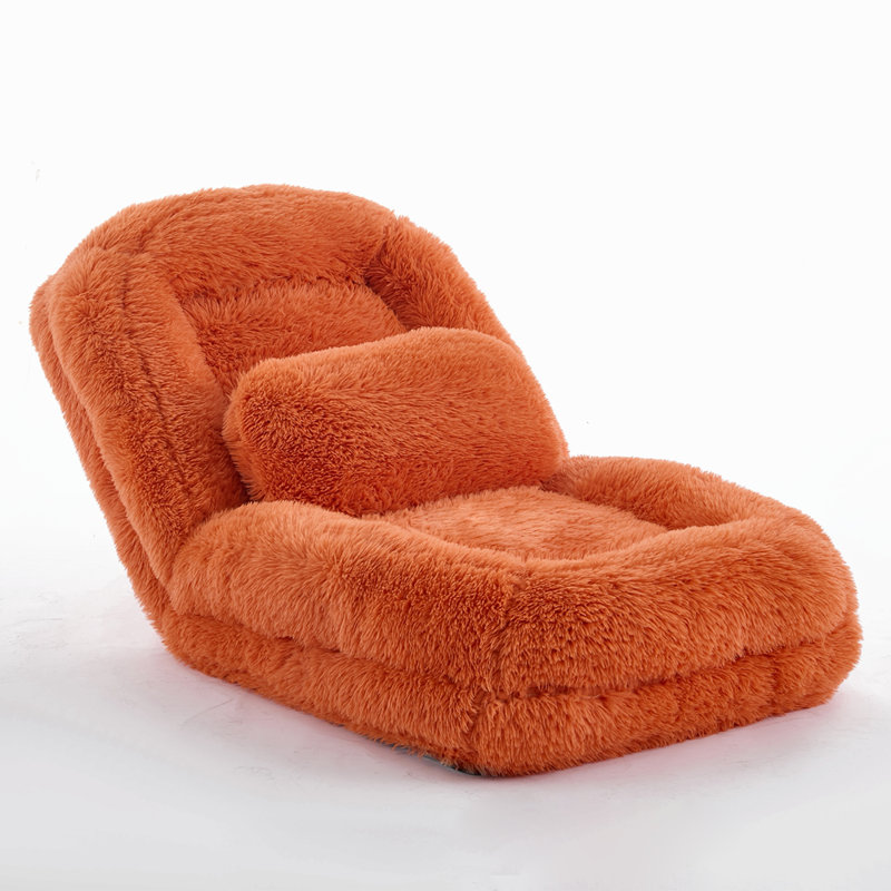 Human Dog Bed,Lazy Sofa,5-Position Adjustable Convertible,Floor Gaming Chair,bedroom, living room,Suitable for gaming, meditation,relaxation,Plush Fabric