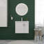 Salle de bain murale 24 "avec lavabo et porte à fermeture en douceur-843858925