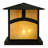 Aninda Alabaster Pier Mount Light