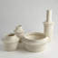 Fladis Vase-Matte Cream Marble-Tall