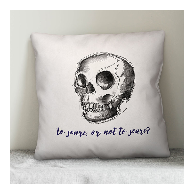 Coussin décoratif à effrayer ou ne pas effrayer, Intérieur