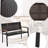 Lovill Rattan Bench