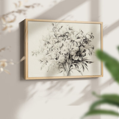 Croquis rétro - XXIII - Reproduction encadrée - Restickable