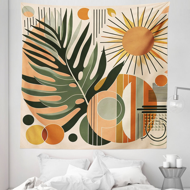 Tapisserie en microfibre, H 88 po x l 88 po