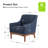 Arshanti 28.7" W Armchair With Solid Wood Legs-77429546