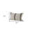 Sonia Striped Fabric Reversible Pillow Cover