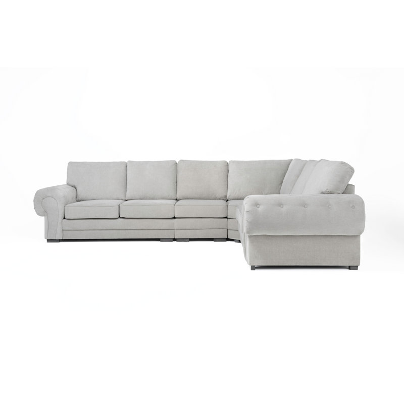 Chanz 6 Seater Corner Sofa , Right Hand Facing