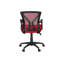 L 24 po x P 24 po x H 35 po - Chaise de bureau ergonomique - Noir - Polypropylène - 1 pièce - ergonomique, pivotante