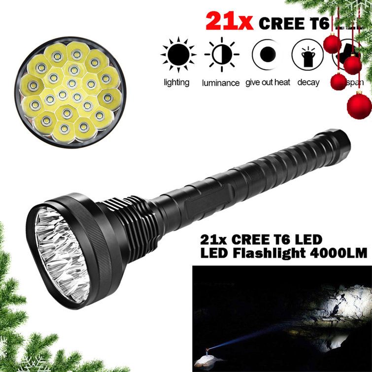 3.5'' Battery Powered Integrated LED Flashlight