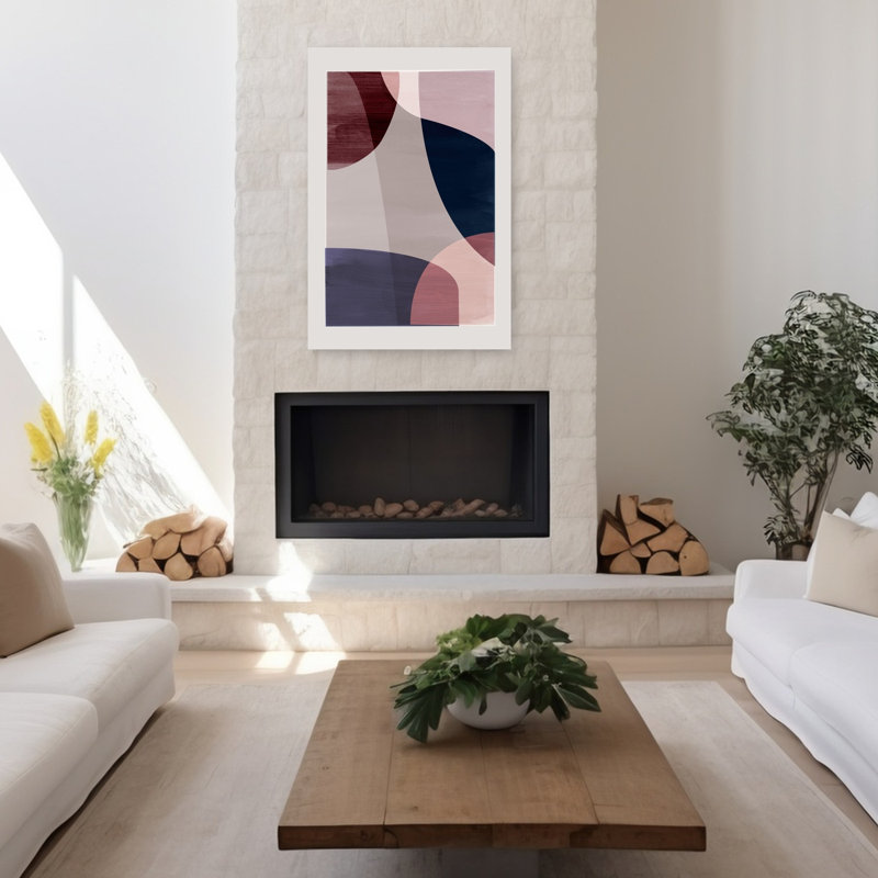 Art contemporain contemporain, H 48 po x l 32 po