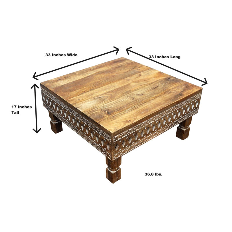 Eleany Solid Wood Not A Set Coffee Table
