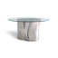 Cast Naturals 60" Pedestal Dining Table-38378118