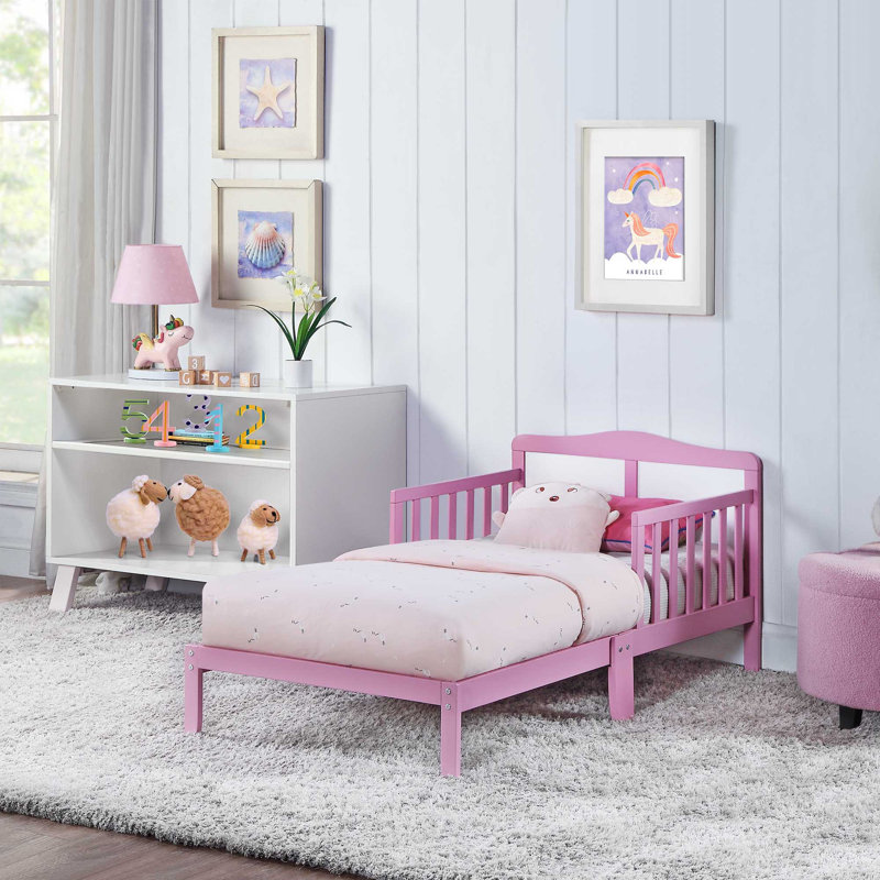 Lit pour tout-petits Birdie, Rose foncé
