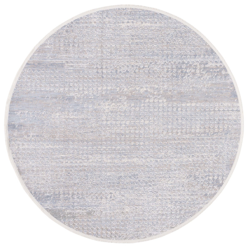 Jaylinn Performance Abstract Rug, Round 6'7"