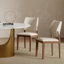  Chaise de salle à manger à dossier moderne Modern, 2 pièces, similicuir-1570498219