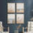 " Pampas Grass Beach Ocean Shore Horizon " 4 - Pieces-90605195-90605192