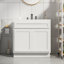 Hibbitts 30'' Single Bathroom Vanity Base Only