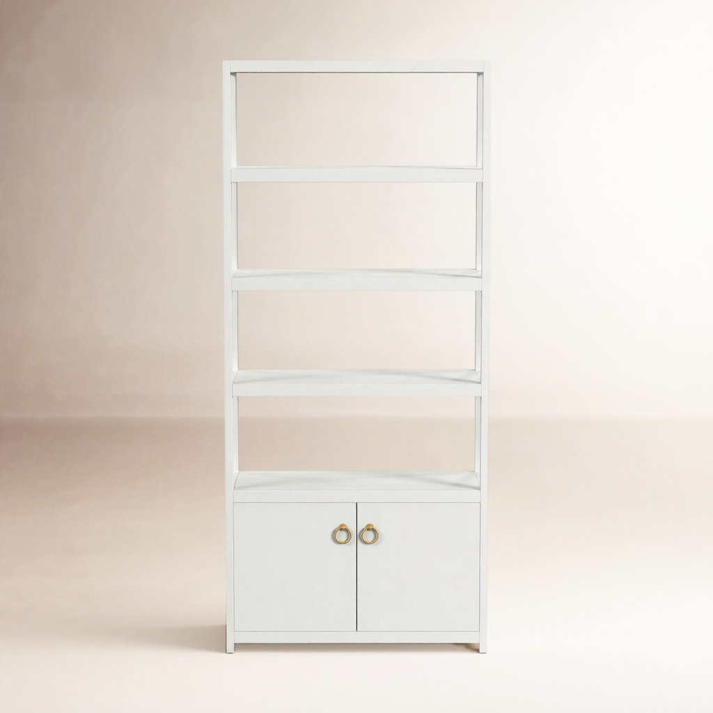 Elin 32" Bookcase, White
