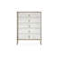 Commode d'appoint en bois massif laqué Shell