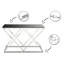 Ewert 120cm Glass Top Console Table-426851642
