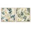 Telscombe - Ensemble de 2 collages carrés floral et botanique-101861641-101861645
