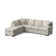 Canapé modulaire 2 pièces Frye