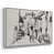 White Floater Framed Canvas sélectionné