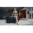 Hongyuan 4-Person  Rustic Cedar Barrel Sauna with Hariva heater