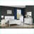1pc White Solid Wood Two-Drawer Louis Philip Nightstand Contemporary Style-759562013