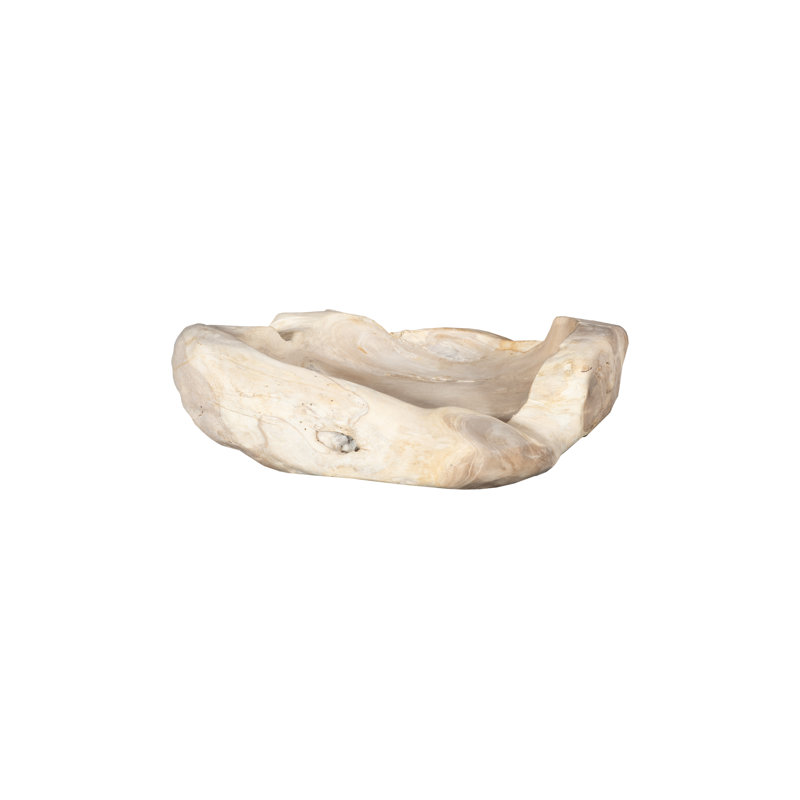 Wood Bowl, Bleached