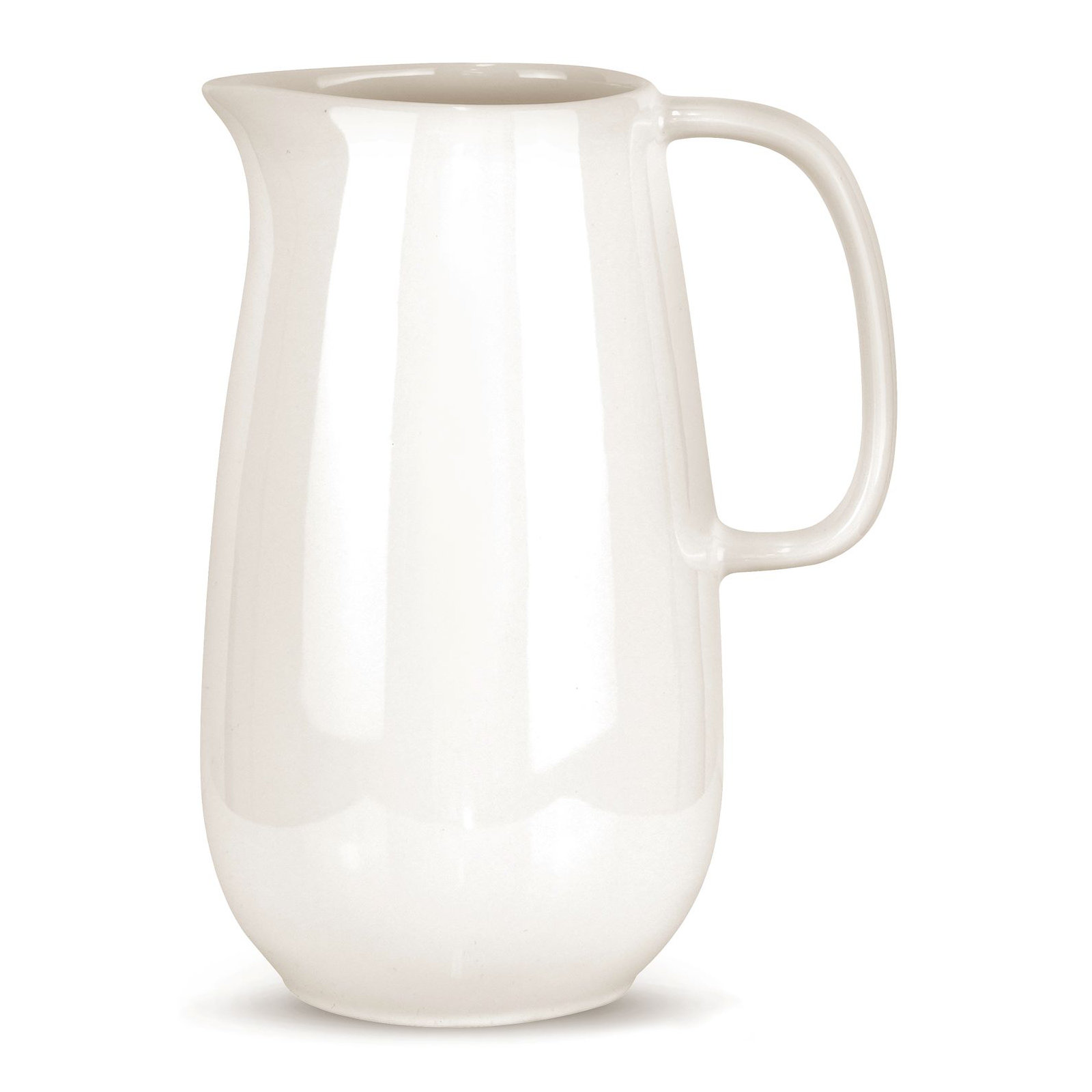 Mesa Ceramics Stoneware Pitcher, White