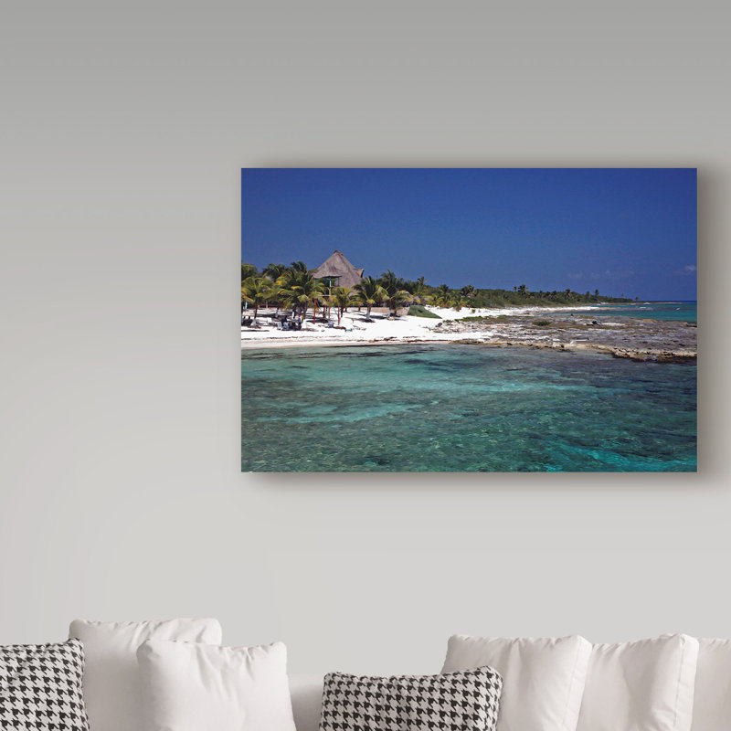 «Belize 1» par Garv, reproduction de photo sur toile tendue, H 16 po x l 24 po x P 2 po