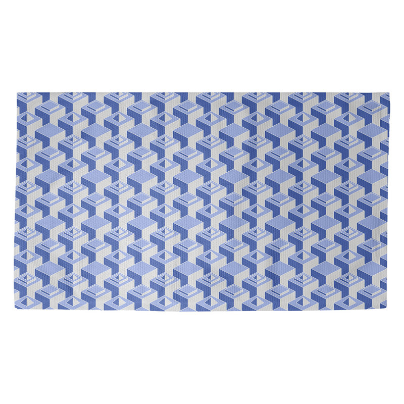 Jordao Geometric Indoor Rug, Rectangle 3' x 5'