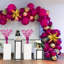 PMU Starburst Balloon Centerpiece - Perfect Party Décor - 15in / 7.34cm Hot Pink Pkg/12