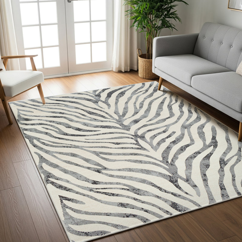 Prina Animal Print Area Rug, Rectangle 200 x 274cm