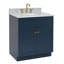 Meuble-lavabo simple avec comptoir Partham 31-670460653