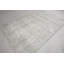Tapis blanc en laine Modern Patchwork 64,6 x 100,8 pouces