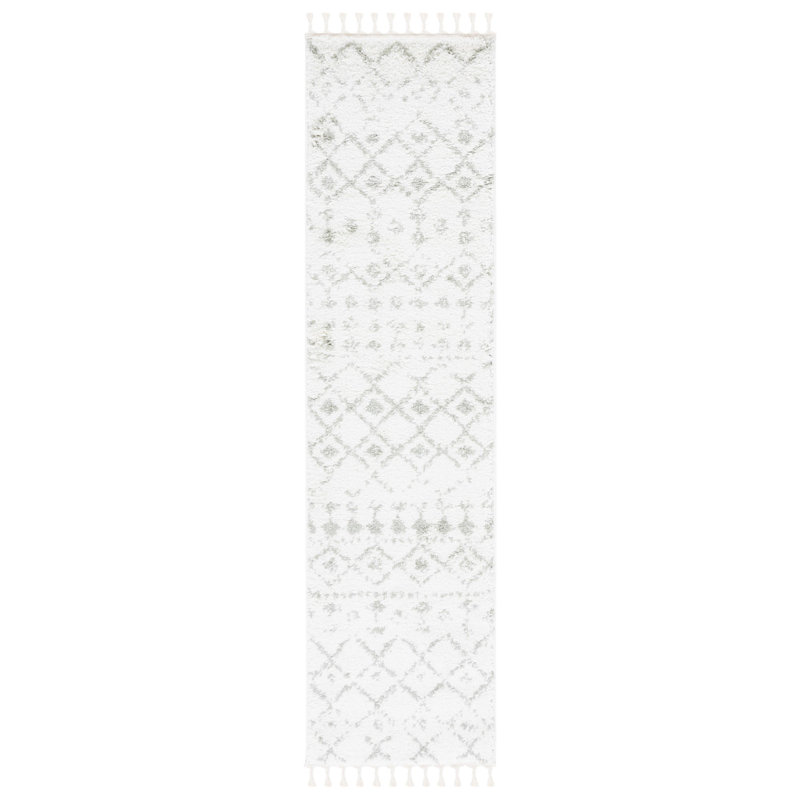 Akiharu Fringe Shag Performance Southwestern Rug, Runner 2'2" x 8'