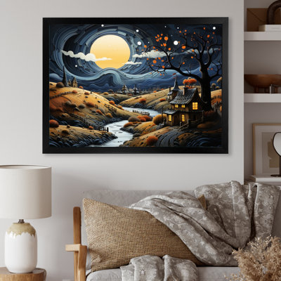 " Countryside Moody Skies II "