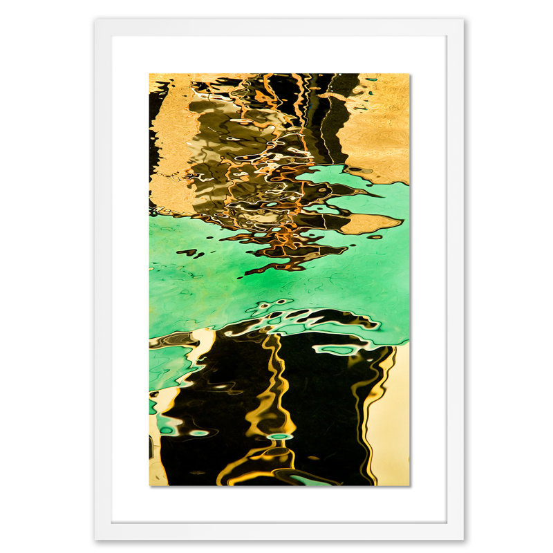 Window Pane Print by Geoffrey Baris, 24" H x 17" W x 1.5" D, White