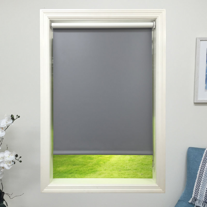 Blackout Roller Shade, 80", 48"