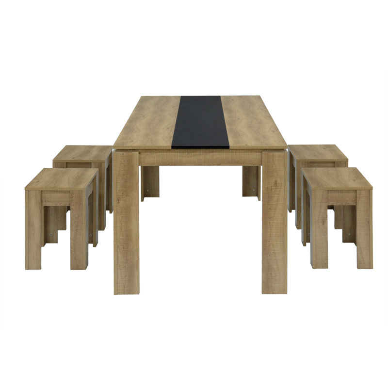 Lapithos Rectangular Dining Table, 80cm W x 160cm L