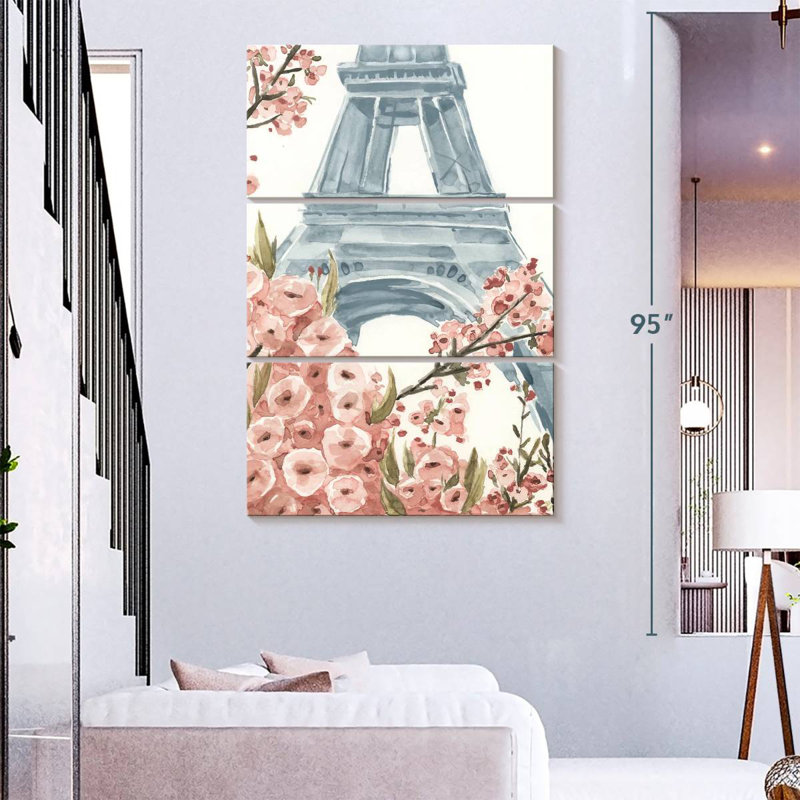Nicci Paris Cherry Blossoms I, 74" H x 48" W