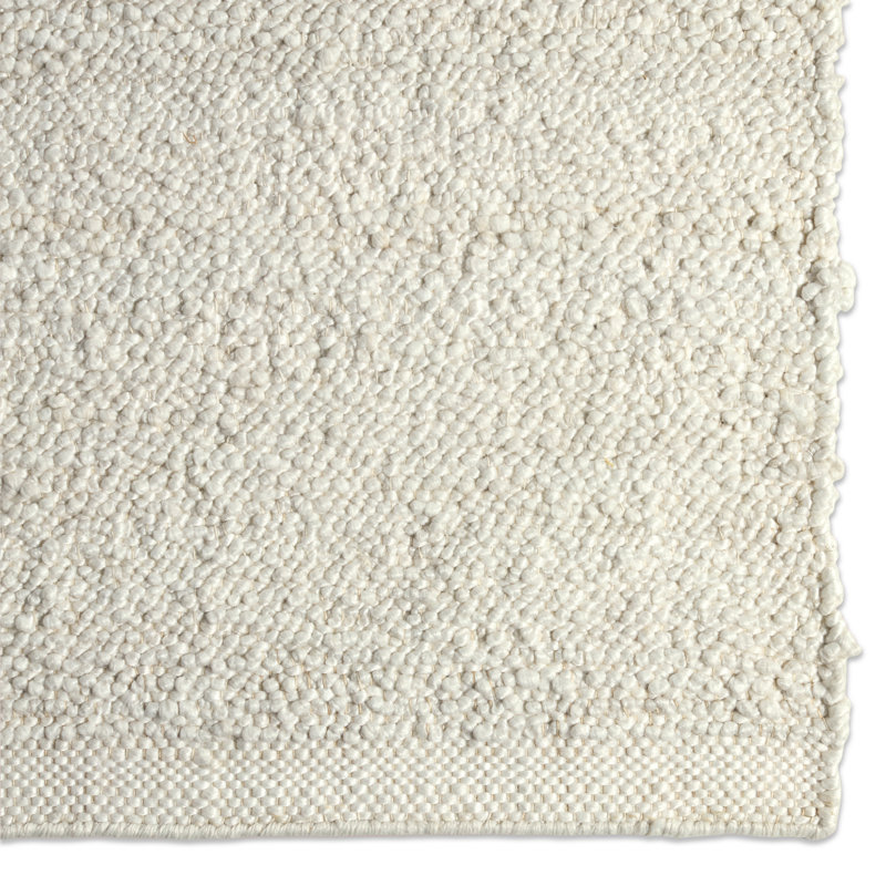 Jaipur Living Ore Handwoven Solid White Area Rug (2'x3'), Rectangle 8'6" x 11'6"