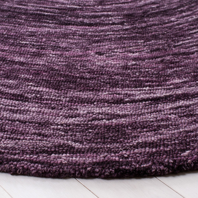 Daicy Hand Tufted Wool Abstract Rug, Round 6'