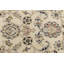 Tapis oriental crème Indo Nain traditionnel crème / bleu clair / rouge 5 pi 9 po x 9 pi