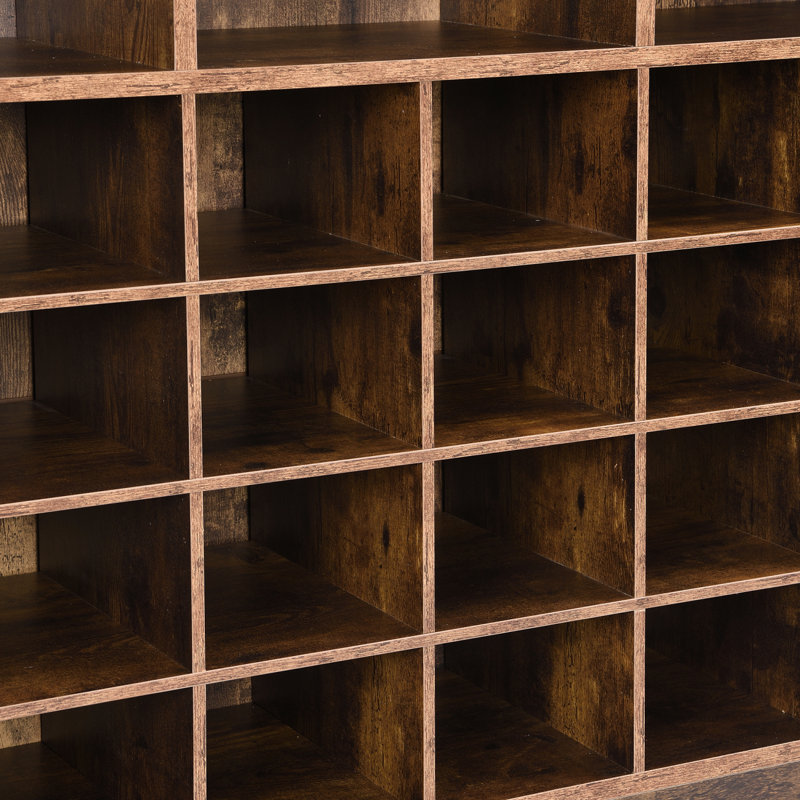 Rustic Brown Sideboard With Shoe Storage, Rustic Brown